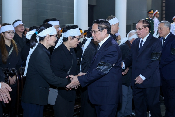 Lễ tang cấp nhà nước nguyên Phó chủ tịch Hội đồng Bộ trưởng Trần Phương- Ảnh 3.