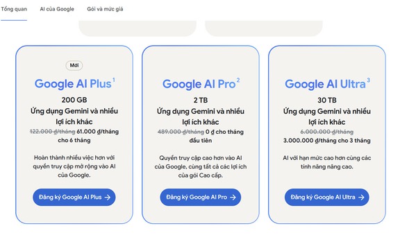 Google tung gói AI Plus 'giá mềm' cho n…