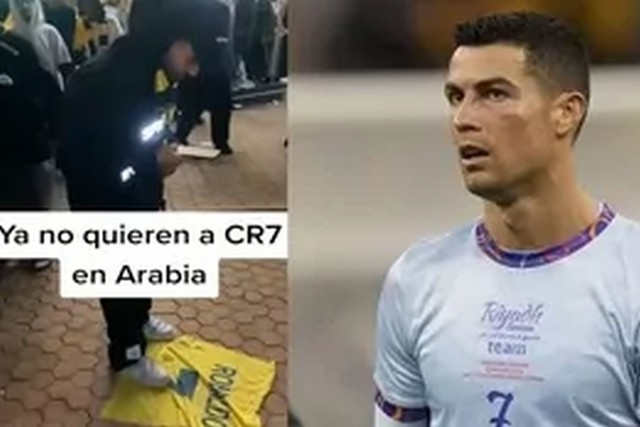 The fact that Al-Nassr club fans were accused of stepping on Cristiano Ronaldo's shirt - Photo 1.