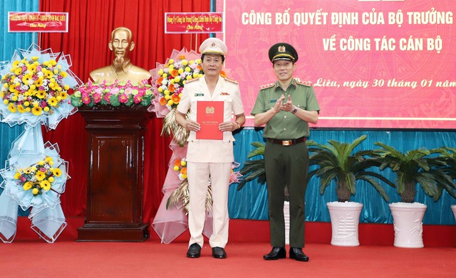 Đại tá Hồ Việt Triều giữ chức Giám đốc Công an tỉnh Bạc Liêu - Ảnh 1.