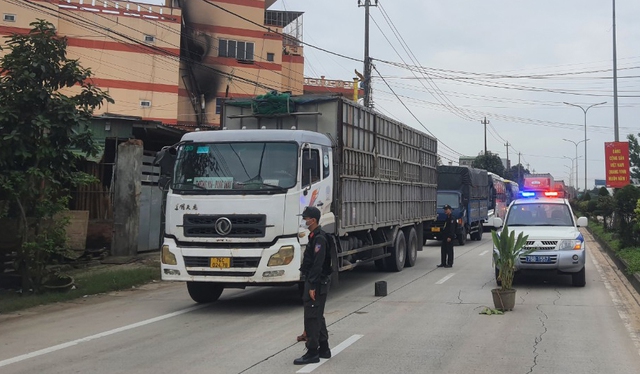 Quảng Ngãi: 5 xe ô tô va chạm liên hoàn khi dừng đèn đỏ trên QL1 - Ảnh 3.