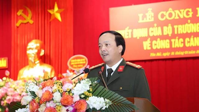Giám đốc Công an tỉnh Yên Bái giữ chức Chánh văn phòng Bộ Công an - Ảnh 1. Giám đốc Công an tỉnh Yên Bái giữ chức Chánh văn phòng Bộ Công an - Ảnh 1.