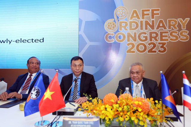 Chủ tịch VFF, Trần Quốc Tuấn trở thành đại diện chính thức của AFF tại AFC - Ảnh 2.