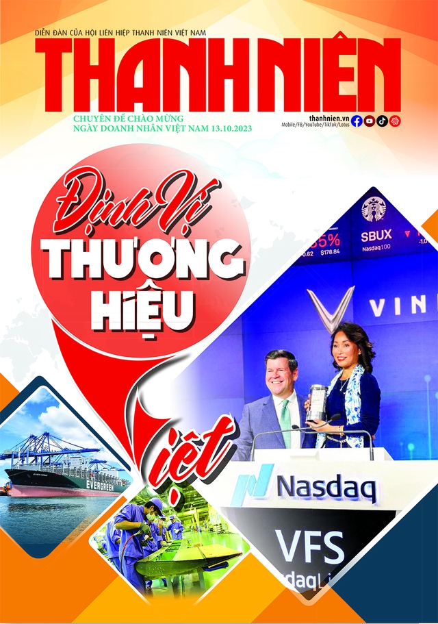 Ấn phẩm mừng ngày Doanh nhân Việt Nam 13.10: Định vị thương hiệu Việt - Ảnh 1.