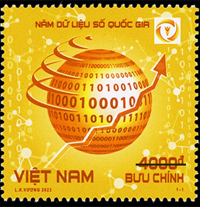 Phát hành bộ tem bưu chính về Chuyển đổi số - Ảnh 1.