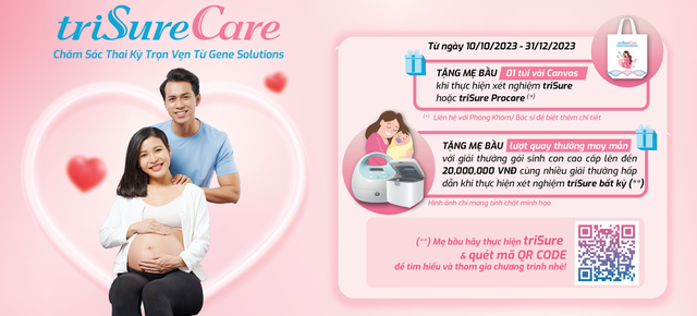 Gene Solutions ra mắt chương trình 'triSureCare - Chăm sóc Thai kỳ trọn vẹn' - Ảnh 1.