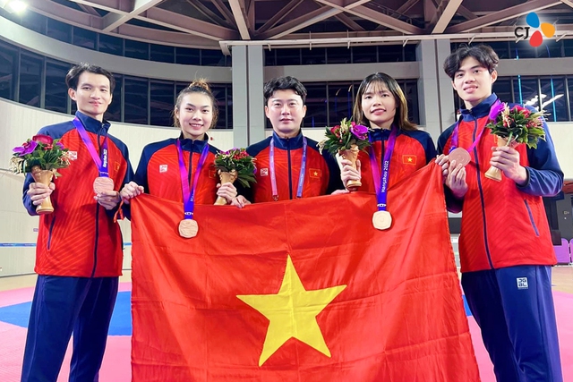 Đội tuyển Taekwondo đối kháng Việt Nam và tấm huy chương lịch sử tại ASIAD 19 - Ảnh 2.
