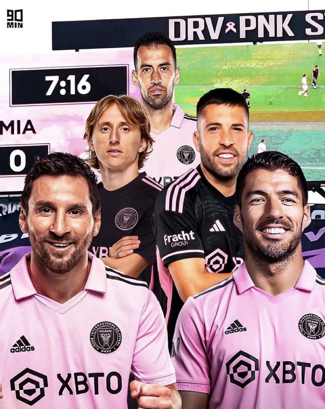 Inter Miami is about to recruit Suarez and Modric to play with Messi in early 2024 - Photo 2.