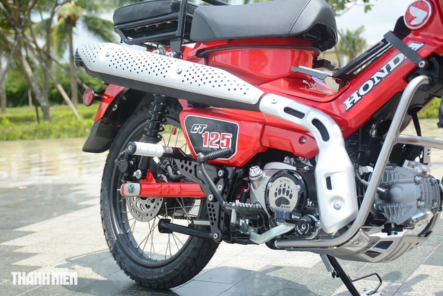 Honda CT125 'độ' giá 170 triệu đồng tại Việt Nam, bản off-road cho 'tín đồ' Super Cub  - Ảnh 4.