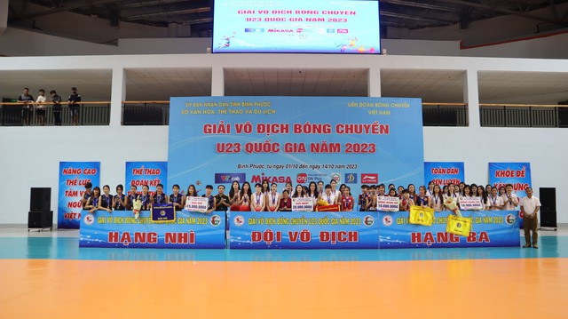 Nữ Binh chủng Thông tin - Trường Tươi Bình Phước vô địch bóng chuyền U23 quốc gia - Ảnh 5.