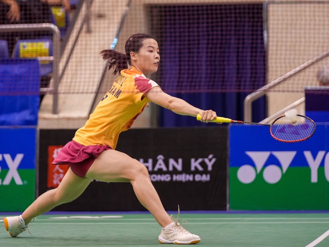Nguyễn Thùy Linh liên tiếp tạo bất ngờ ở giải cầu lông quốc tế Phần Lan - Ảnh 1.