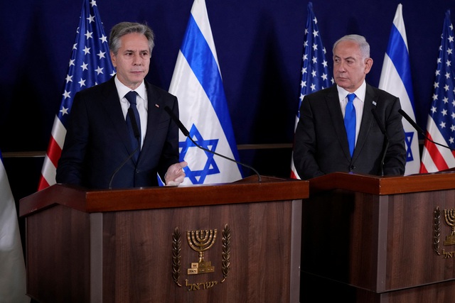 Ngoại trưởng, Bộ trưởng Quốc phòng Mỹ đến Israel; Iran đưa ra cảnh báo rắn - Ảnh 1.