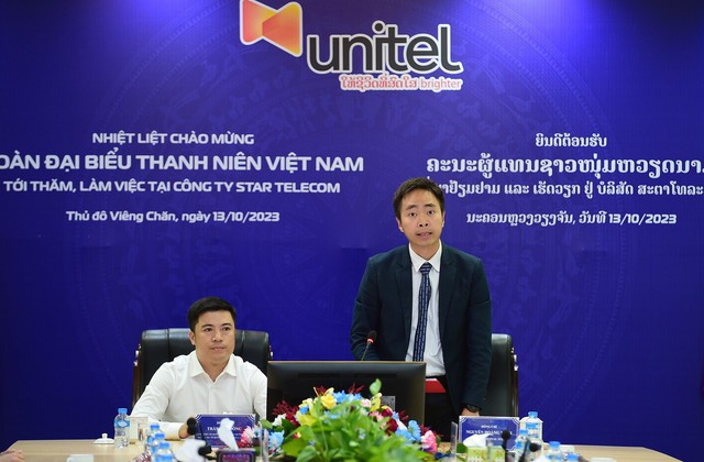 Thăm công ty liên doanh của Việt Nam nộp thuế đứng thứ hai tại Lào - Ảnh 2.