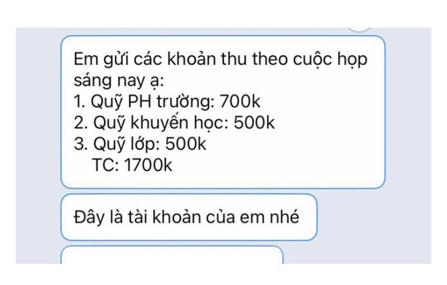 Phụ huynh thắc mắc các khoản thu quỹ trường, quỹ lớp: Nhà trường đưa ra giải thích - Ảnh 1.