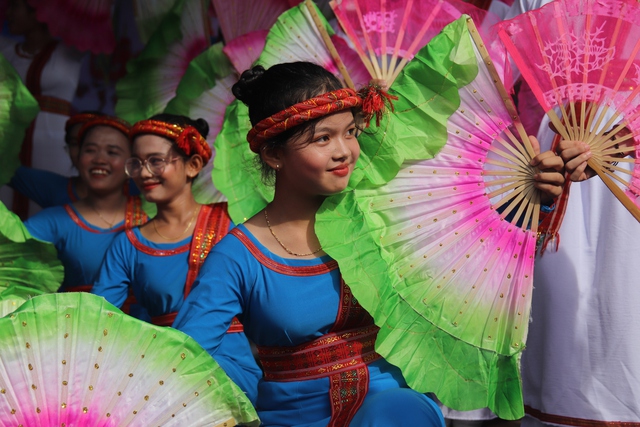 Bình Thuận: Tưng bừng lễ hội Ka Tê bên tháp Chăm cổ Pô Sah  Inư - Ảnh 3.