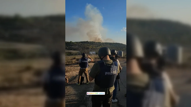 Đài CNN: Israel pháo kích Li Băng, trúng vị trí của đoàn nhà báo đang tác nghiệp - Ảnh 2.