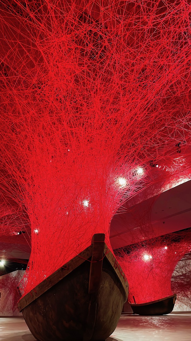 Món quà nghệ thuật ý niệm Chiharu Shiota tặng Việt Nam   - Ảnh 5.