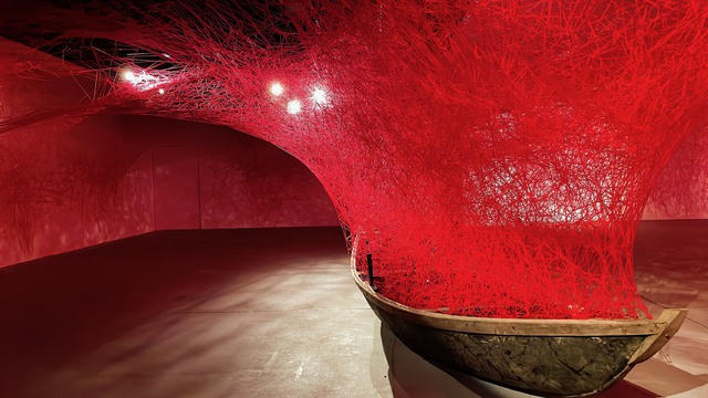 Món quà nghệ thuật ý niệm Chiharu Shiota tặng Việt Nam   - Ảnh 3.