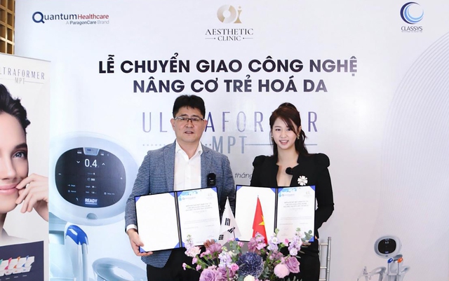 OI AESTHETIC CLINIC thành công chuyển giao công nghệ HIFU thế hệ mới 2023 - ULTRAFORMER MPT - Ảnh 1.