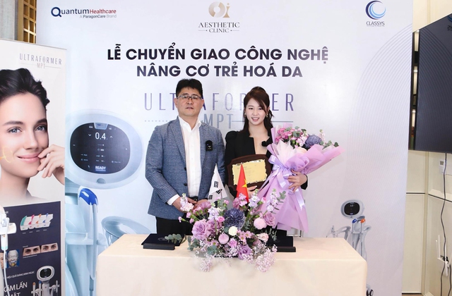 OI AESTHETIC CLINIC thành công chuyển giao công nghệ HIFU thế hệ mới 2023 - ULTRAFORMER MPT - Ảnh 2.