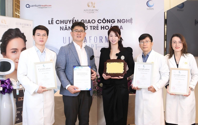 OI AESTHETIC CLINIC thành công chuyển giao công nghệ HIFU thế hệ mới 2023 - ULTRAFORMER MPT - Ảnh 3.