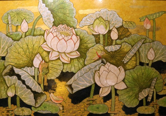 Hồn Việt qua triển lãm 'Nàng Sen' của Bùi Trọng Dư - Ảnh 1. Hồn Việt qua triển lãm 'Nàng Sen' của Bùi Trọng Dư - Ảnh 1.
