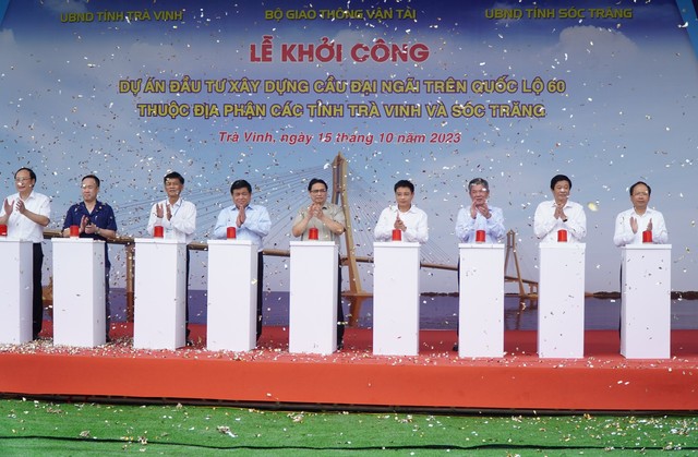 Thủ tướng Phạm Minh Chính: Cầu Đại Ngãi phải hoàn thành vào cuối năm 2025 - Ảnh 2.