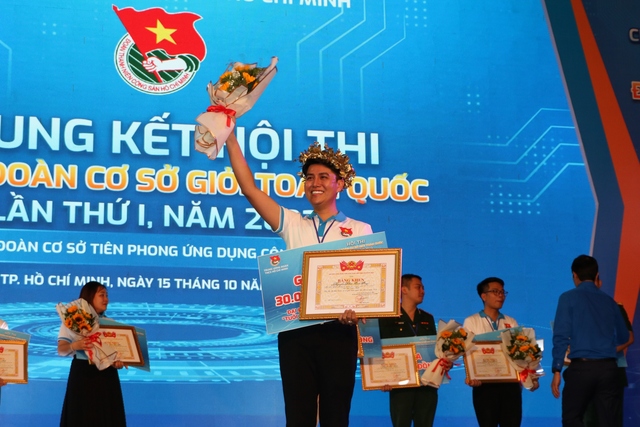 Nguyễn Khắc Quốc Huy giành giải nhất Hội thi Bí thư Đoàn cơ sở giỏi toàn quốc - Ảnh 9.