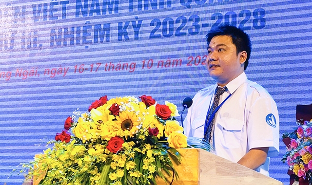 Khai mạc Đại hội đại biểu Hội Sinh viên Việt Nam tỉnh Quảng Ngãi lần thứ 3 - Ảnh 2.