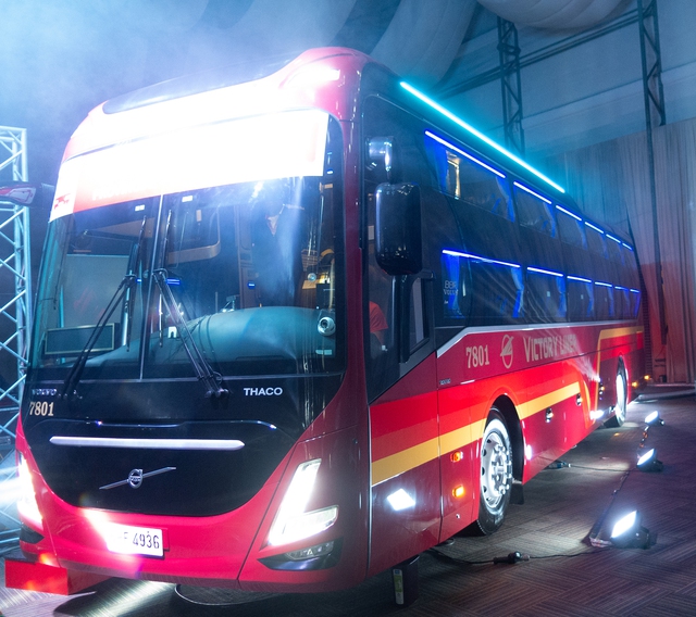 Sản phẩm xe Bus giường nằm cao cấp THACO tại Philippines
