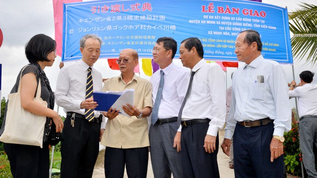 Kiên Giang: Bàn giao 3 dự án viện trợ không hoàn lại của Chính phủ Nhật Bản - Ảnh 2. Kiên Giang: Bàn giao 3 dự án viện trợ không hoàn lại của Chính phủ Nhật Bản - Ảnh 2.