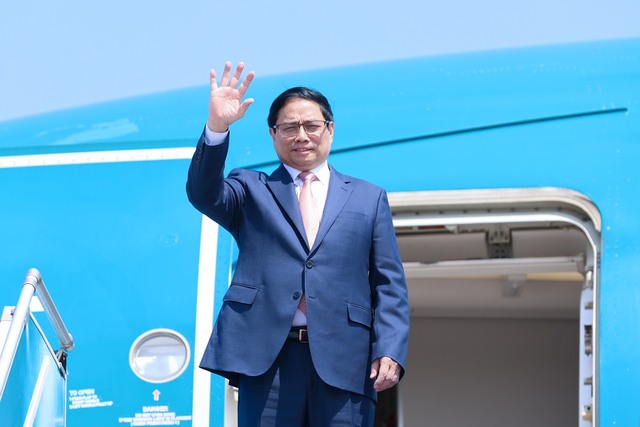 Thủ tướng Phạm Minh Chính lên đường thăm Ả Rập Xê Út - Ảnh 1.
