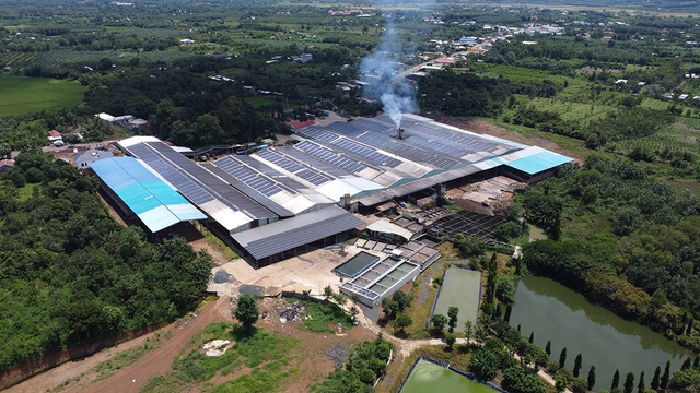 Bất an mùi hôi, nước thải từ nhà máy chế biến cao su - Ảnh 1. Bất an mùi hôi, nước thải từ nhà máy chế biến cao su - Ảnh 1.