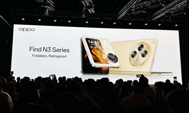 Oppo chính thức ra mắt smartphone màn hình gập Find N3 dùng ba camera Hasselblad - Ảnh 2.