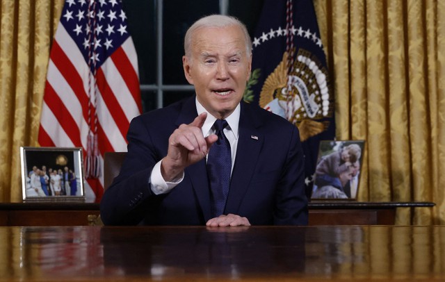 Những điểm chính trong bài phát biểu của Tổng thống Biden từ phòng Bầu dục - Ảnh 1.