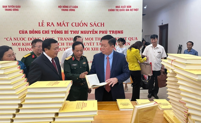 Ra mắt cuốn sách quan trọng của Tổng Bí thư Nguyễn Phú Trọng - Ảnh 3.