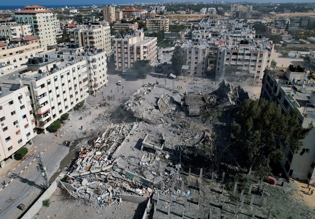 Mỹ nêu thương vong vụ nổ bệnh viện ở Gaza, Jordan cảnh báo về xung đột Hamas-Israel - Ảnh 2.