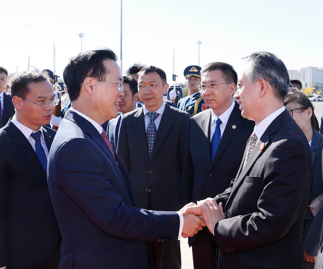 Chủ tịch nước Võ Văn Thưởng kết thúc tốt đẹp chuyến tham dự BRF tại Trung Quốc - Ảnh 2.