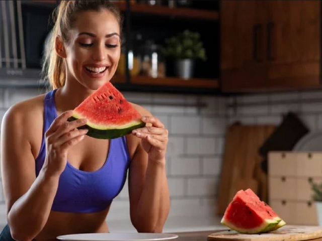 Lợi ích bất ngờ của dưa hấu với người tập gym - Ảnh 1. Lợi ích bất ngờ của dưa hấu với người tập gym - Ảnh 1.