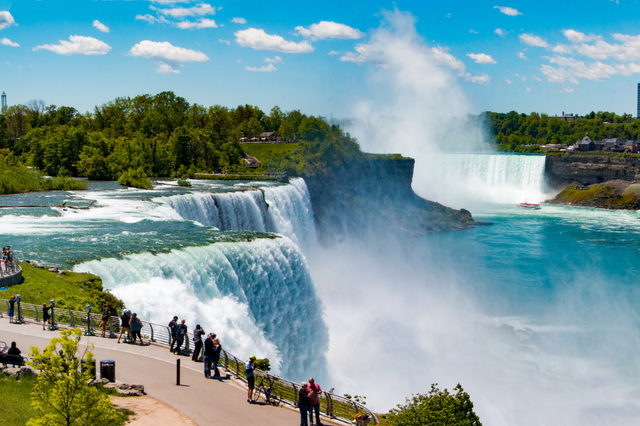 Thác nước Niagara - một điểm đến nổi tiếng của Canada