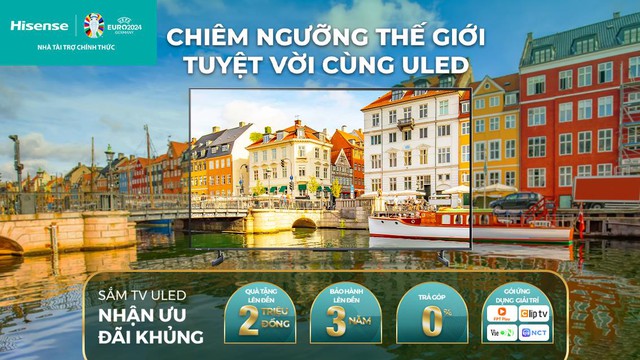 Chương trình ưu đãi hấp dẫn khi mua TV ULED từ ngày 16.10-31.11.2023