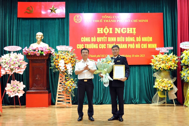 Ông Nguyễn Nam Bình làm Cục trưởng Cục Thuế TP.HCM - Ảnh 1. Ông Nguyễn Nam Bình làm Cục trưởng Cục Thuế TP.HCM - Ảnh 1.