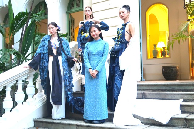 Cô gái Việt mang thời trang 'vải thừa' đến Paris, tiếp nối nghề dệt truyền thống - Ảnh 4.