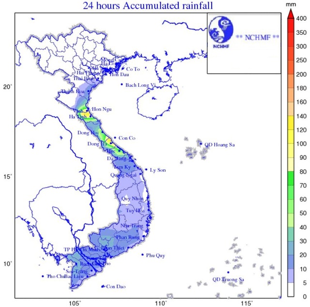 Tin tức thời tiết hôm nay, 24.10.2023: Mưa lớn ở Bắc, Trung Trung bộ - Ảnh 1. Tin tức thời tiết hôm nay, 24.10.2023: Mưa lớn ở Bắc, Trung Trung bộ - Ảnh 1.