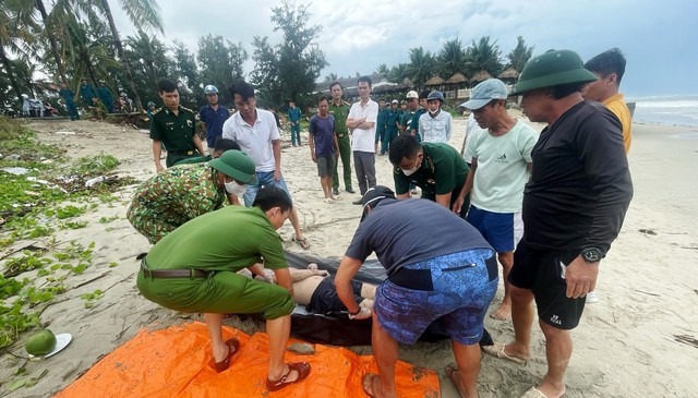 Tìm thấy thi thể nam du khách Hàn Quốc mất tích khi tắm biển ở Hội An - Ảnh 1.