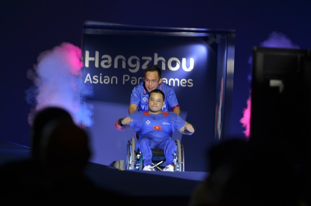 Liên tiếp phá kỷ lục nhưng Nguyễn Bình An không thể bảo vệ HCV Asian Para Games - Ảnh 1.