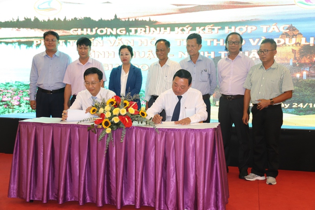Bình Thuận và Ninh Thuận hợp tác phát triển văn hóa, thể thao và du lịch - Ảnh 1.