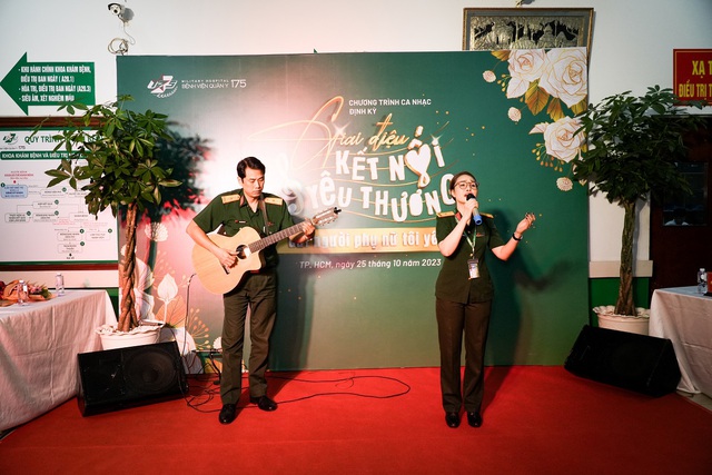 TP.HCM: Xoa dịu nỗi đau bệnh nhân ung thư qua 'Giai điệu kết nối yêu thương' - Ảnh 1. TP.HCM: Xoa dịu nỗi đau bệnh nhân ung thư qua 'Giai điệu kết nối yêu thương' - Ảnh 1.
