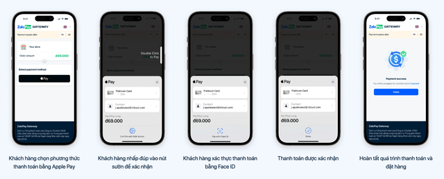 Trải nghiệm thanh toán Apple Pay ngay trên Ví điện tử ZaloPay - Ảnh 3.