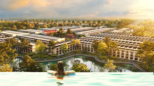 Hồ bơi vô cực tại Green Valley City mang tầm nhìn trọn vẹn dự án. Hồ bơi vô cực tại Green Valley City mang tầm nhìn trọn vẹn dự án.